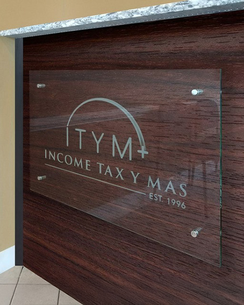 Glass Signage & Logos