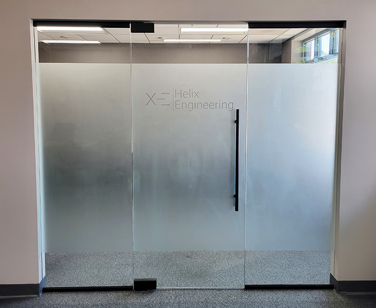 Chicago Glass Raumplus Sliding Barn Doors and Room Dividers