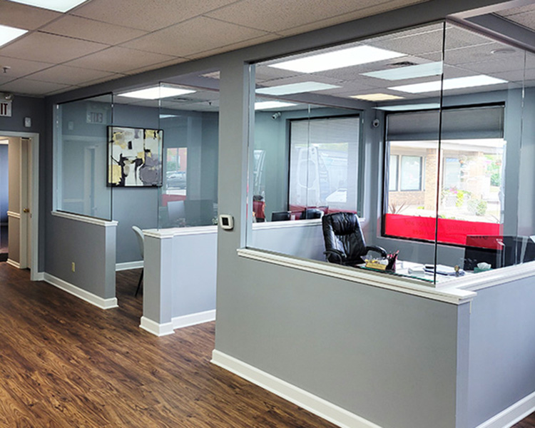 Chicago Glass Raumplus Sliding Barn Doors and Room Dividers